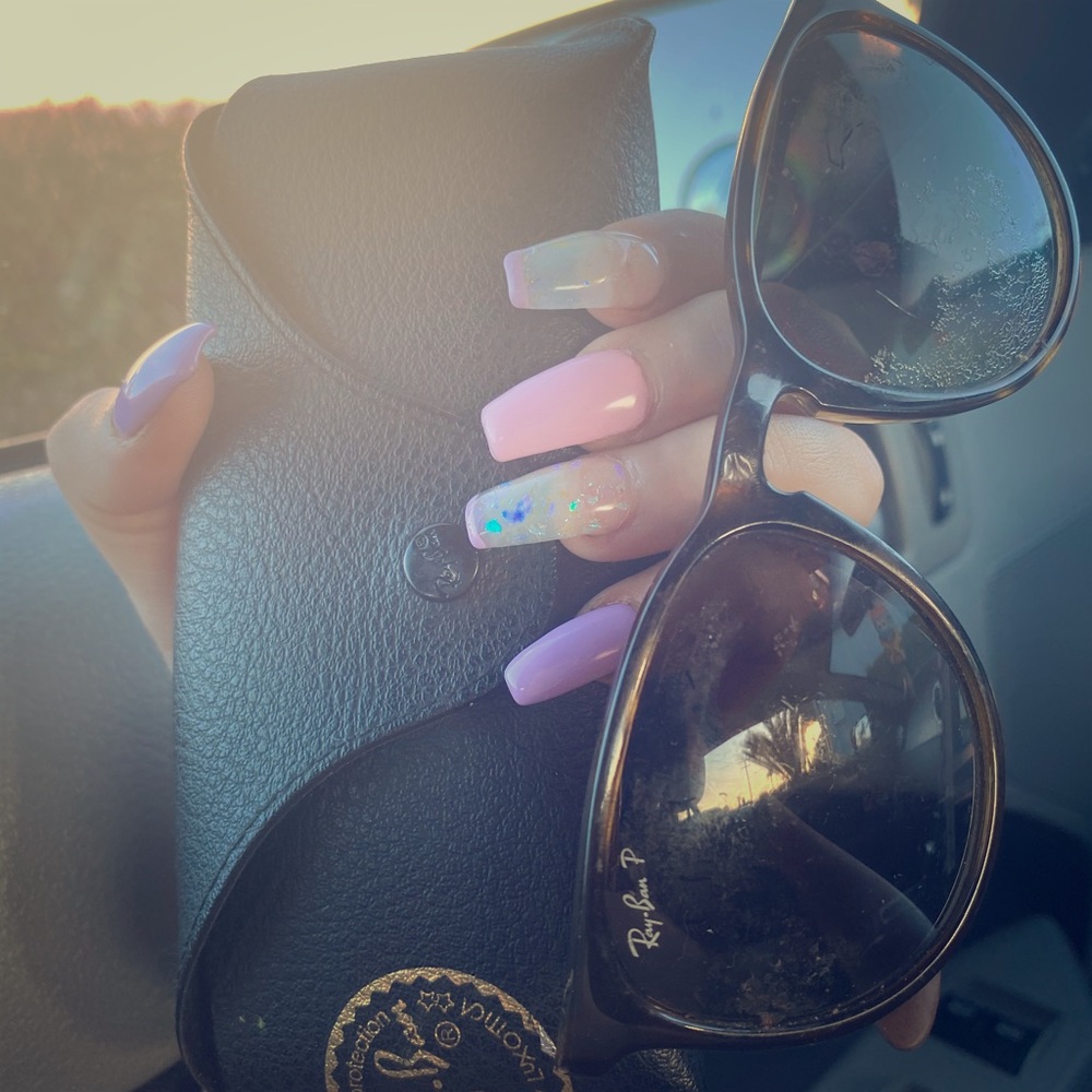 Used Rayban glasses and case